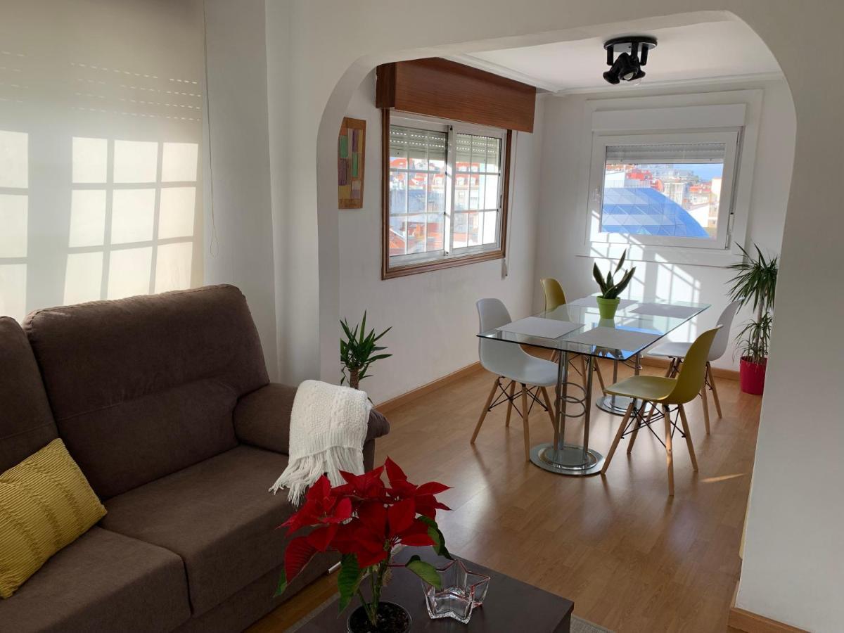 Appartamento Ático en Vigo Calle Príncipe Recién Reformado Esterno foto