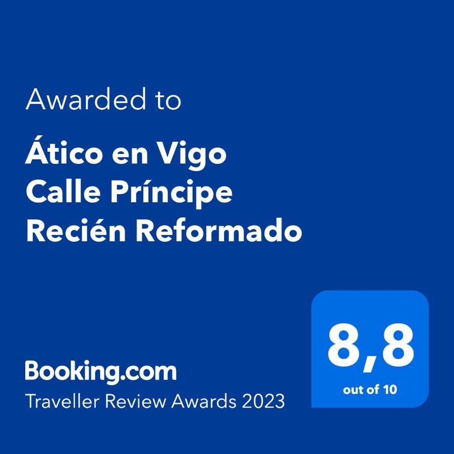 Appartamento Ático en Vigo Calle Príncipe Recién Reformado Esterno foto